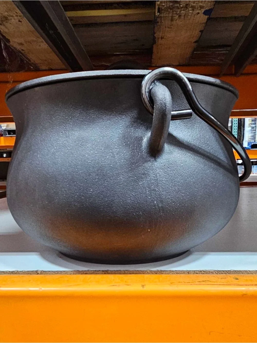 Denmark 6 Qt Cast Iron Cauldron Bean Pot 2026 Halloween NEW